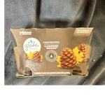 Glade Cashmere Woods Scented Jar Candles, Beige Round Wax, 2-PACK. Fixed Price $15.00.