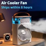 3 1 Fan Air Conditioner Household Mini Cooler Led Night Light Portable. Fixed Price $17.99.