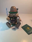 Erzgebirgische Erzgebirge Smoker Incense Burner German Wooden Beer Drinker Wflag. Fixed Price $58.00.