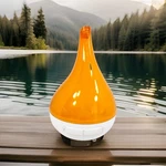 New Lull Quooz Orange Ultrasonic Aroma Oil Diffuser Auto Shut-off Bpa Free 200ML. Fixed Price $32.00.