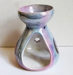 Vintage Ceramic Incense Candle Holder, Made Poland, Moon & Stars. Fixed Price $20.00.