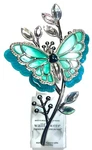 New W/ Leaf Flaw Teal Green Butterfly Wallflower Plug In Bath & Body Works Unlit. Fixed Price $26.20.