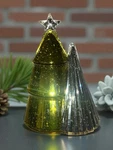 Yankee Candle Gold & Silver Trees Holiday Fragrance Light Up Scentplug Diffuser. Fixed Price $14.98.