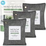 Moso Natural Air Purifying Bag 200G (3 Pack). Odor Eliminator For Car Closet Pet. Fixed Price $31.95.