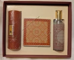 Azzemour Crabtree Evelyn Set Candle, Room Spray, Plate Vintage New Rare. Fixed Price $74.99.