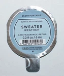 1 Bath & Body Works Sweater Weather Scentportable Car Fragrance Refill Freshener. Fixed Price $9.99.