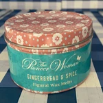 Pioneer Woman Gingerbread & Spice Figural Wax Melts, 2.47 Oz Tin, 10. Fixed Price $9.99.