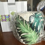 New Scentsy Rainforest Fern Wax Warmer Retired Open Box Palm Tree. Fixed Price $35.00.