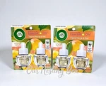 4 Pack Air Wick Scented Essential Oils Twin Refill Tropical Mango & Kiwi Limited. Fixed Price $17.98.