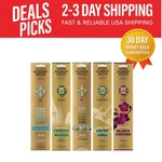 Elevate Your Space: 100 Non-toxic Aromatic Incense Sticks 5 Unique Scents. Fixed Price $22.99.