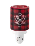 Nib Scentsy Holiday Mini-warmer Frosted Flannel Snowflake Red Plug-in. Fixed Price $17.49.