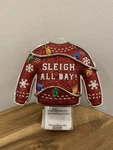 Bath & Body Works Sleigh Christmas Holiday Sweater Wallflower Plug. Fixed Price $16.99.