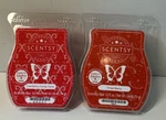 Scentsy Wax Bars Cranberry Candy Cane Tinsel Lot Of 2. Fixed Price $11.88.