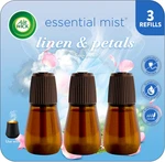 Essential Mist Refill, 3CT, Linen & Petals, Air Freshener, Oils. Fixed Price $25.03.