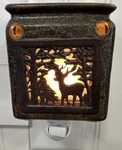 Scentsy Deer Forest Plug Wax Mini Warmer Silhouette 3D. Fixed Price $19.00.