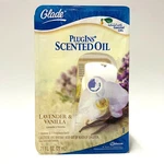 Glade Scented Plugins Refill Lavender & Vanilla + 1 Warmer Essential Oils. Fixed Price $11.95.