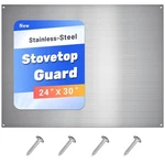 Stainless Steel Backsplash For Stove 24"X30" Protector W.... Fixed Price $58.17.