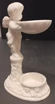 Vintage 2001 Avon Porcelain Cherub Fragrance Diffuser 6.75" Tall. Fixed Price $12.95.