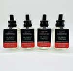 New! 4/BATH & Body Works The Perfect Christmas Wallflower Home Fragrance Refills. Fixed Price $24.95.
