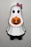Bath & Body Works Ghost Halloween Wallflower Plug In Diffuser Scent Control Girl. Fixed Price $24.99.