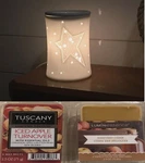 Scentsy Spirit Star Award Full Size Warmer Bonus 2 Wax Melts Included #14#. Fixed Price $14.10.