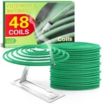 Scentorini Citronella Coils 48 Pcs Incense With Holder Suitab.... Fixed Price $16.57.