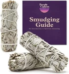 Purple Canyon White Sage Bundles - 3 Pack Smudge Stick For Home. Fixed Price $14.88.