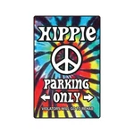 Hippie Sign Or Decals 60'S Peace Rainbow Tiedye Parking Movement Radical Hippy. Fixed Price $17.99.