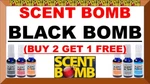 (buy 2 Get Free) Scent 100% Concentrated Oil Air Freshener (black Bomb). Fixed Price $6.95.