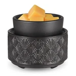 Mocosa Ceramic Wax Warmer Melt For Scented 3.94*3.94*3.47IN, Black. Fixed Price $22.47.