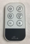 Homedics Ellia Ultrasonic Essential Oil Aroma Diffuser...replacement Remote Only. Fixed Price $19.99.