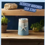 Scentsy Sea Wax Warmer Full Size Nautical Sand Dollar Starfish Beach New. Fixed Price $60.40.