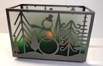 Yankee Candle Winter Wonderment Multi Tea Light Holder Snowman Holiday Pre-owned. Fixed Price $32.99.