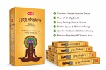 Hem Yog Chakra Incense Sticks Pack Of 12 Spiritual Gift Set & Meditation. Fixed Price $25.95.