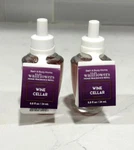 2 New Bath & Body Works Wallflower Fragrance Refill Bulbs Wine Cellar Rare Htf. Fixed Price $54.95.