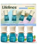 Lifelines Essential Oil Blend Set Crisp Mountain Air Pack Of 4 Invigorating S.... Fixed Price $27.89.