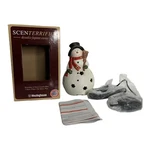 Westinghouse Scenterrific Ceramic Snowman Decor Christmas Fragrance Warmer 2012. Fixed Price $14.99.