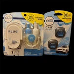 Febreze Air Freshener Scent Linen & Sky: 1 Oil Plug Refill, Warmer + 2 Car Clips. Fixed Price $12.99.