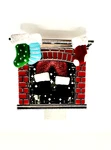 Bath & Body Works Santa In Fireplace Wallflower Nightlight Plug. Fixed Price $16.99.