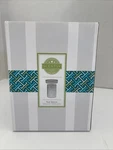 Scentsy Teal Sleeve #41766 Glass W/warmer Tray Open Box. Fixed Price $19.99.