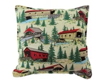 Paine's 6" Balsam Fir Filled Pillow Covered Bridge Sachet Potpourri Christmas. Fixed Price $21.50.