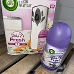 Freshmatic Ultra Summer Delights Automatic Air Freshener Dispenser + Refill. Fixed Price $21.99.