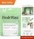 Natural Odor Absorbers - 6 Biodegradable Sachets For Small Spaces & Freshness. Fixed Price $17.99.