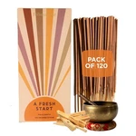 Folkulture Palo Santo Incense Pack Of 1(120 Sticks), Fresh Start. Fixed Price $24.84.