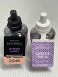 *new Lavender Vanilla Wallflower Refill Bulbs 2PK Bath & Body Works White Barn. Fixed Price $12.70.