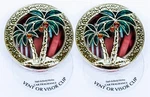 2 Bath & Body Works Palm Tree Oasis Scentportable Unit Holder Visor Vent Clip. Fixed Price $29.99.