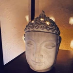 Scentsy Bali Buddha Wax Warmer Hand Full Size Retired Rare Zen Spa Meditation. Fixed Price $62.27.