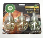 Air Wick Plug Scented Oil 3 Refills, Pumpkin Spice W/ Essential .67 Oz Ea. Fixed Price $17.50.