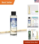 Crisp White Linen Reed Diffuser Refill 4OZ Eco-friendly & Long-lasting Scent. Fixed Price $17.59.