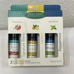 Sparoom Daily Pack 100% Pure Essential Oil Tranquil Cleanse Refresh 3PK 10ML. Fixed Price $9.99.